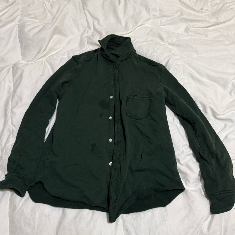 Frank and Eileen Evergreen Eileen Triple Fleece Sweatshirt Top Size XS